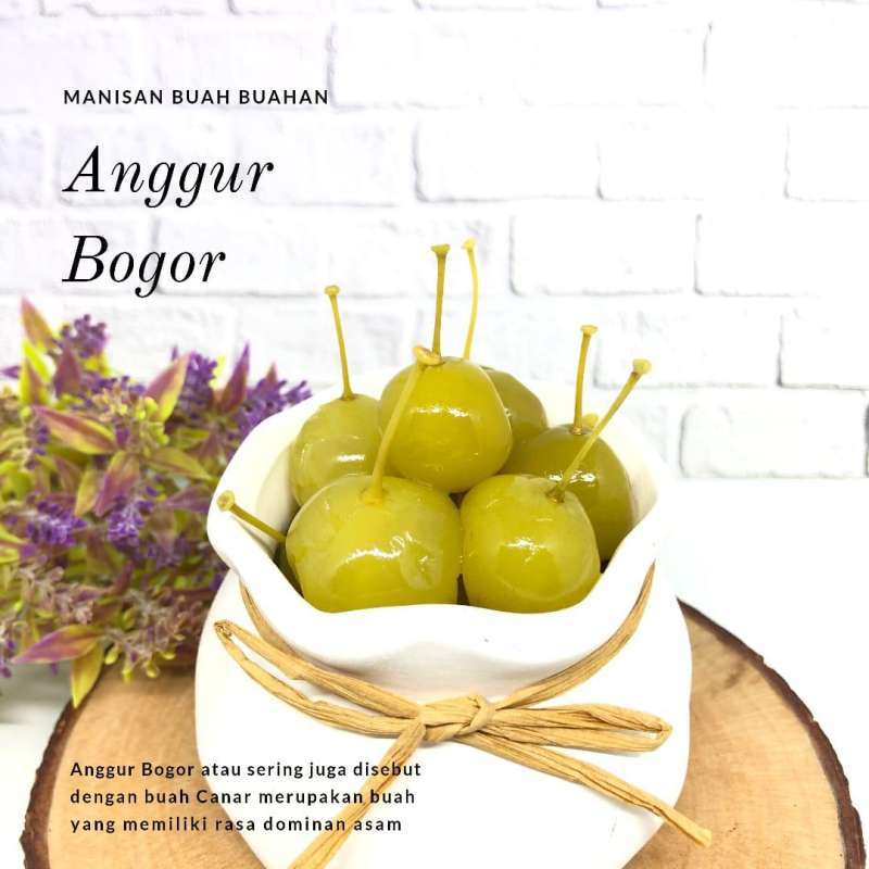 Jual Manisan Anggur Bogor Manisan Buah Anggur Bogor 250 Gram Murah Mei 2021 Blibli