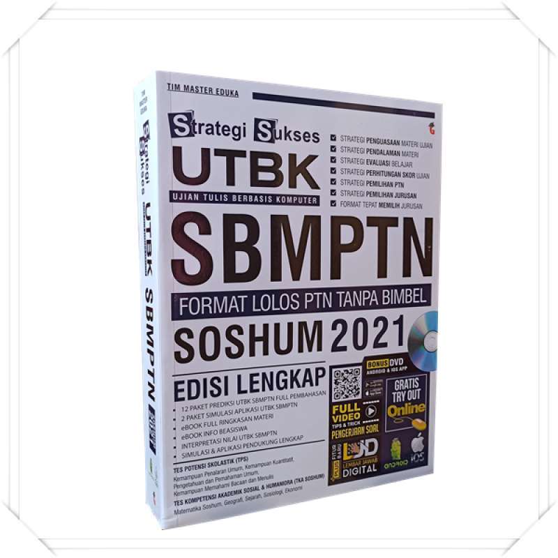 Jual Strategi Sukses Utbk Sbmptn Soshum 2021 Bonus Aplikasi Android Online April 2021 Blibli