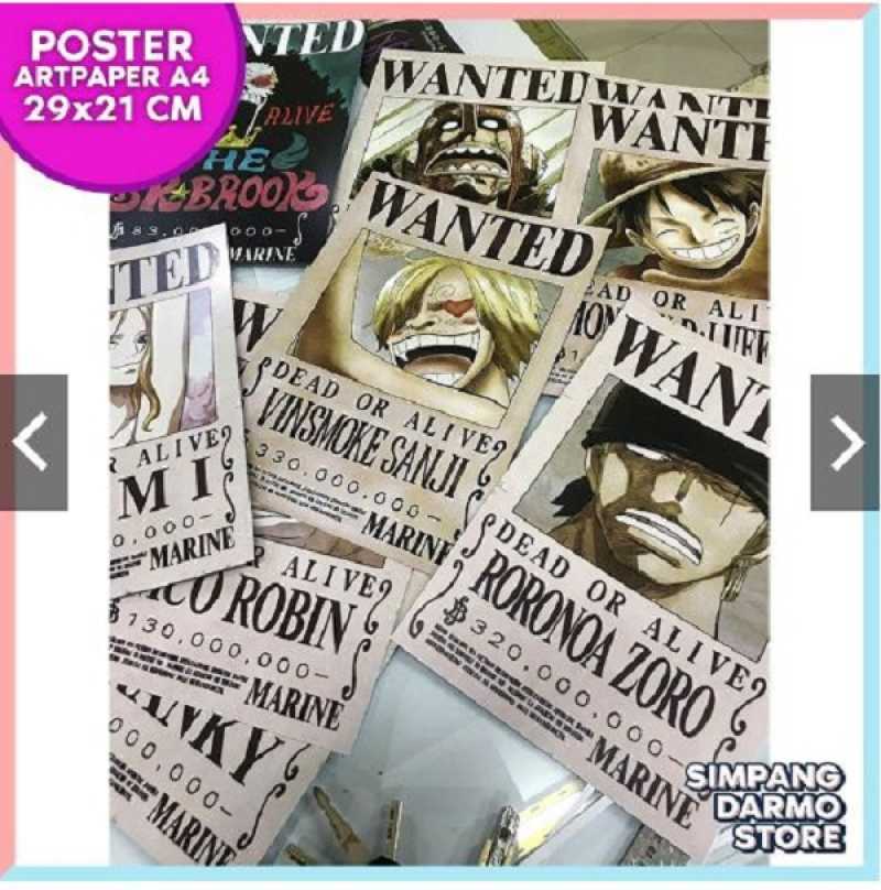 Jual poster one piece besar