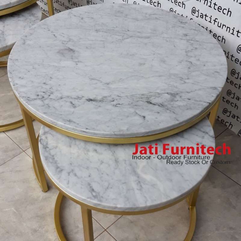 Jual Coffe Table Top Marble Carara Gold Di Er Jati Furnitech Kab Jepara Jawa Tengah Blibli Jual Coffe Table Top Marble Carara, Outdoor Furniture Table Tops
