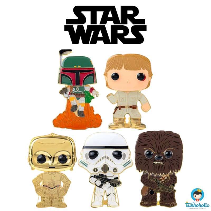 Funko POP! Set Promotion Pins Star Wars 