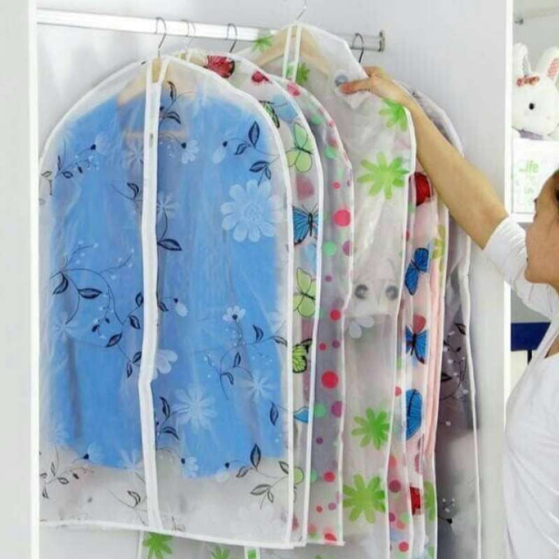 Cloth dust cover cover baju sarung baju 60 X 130 cm