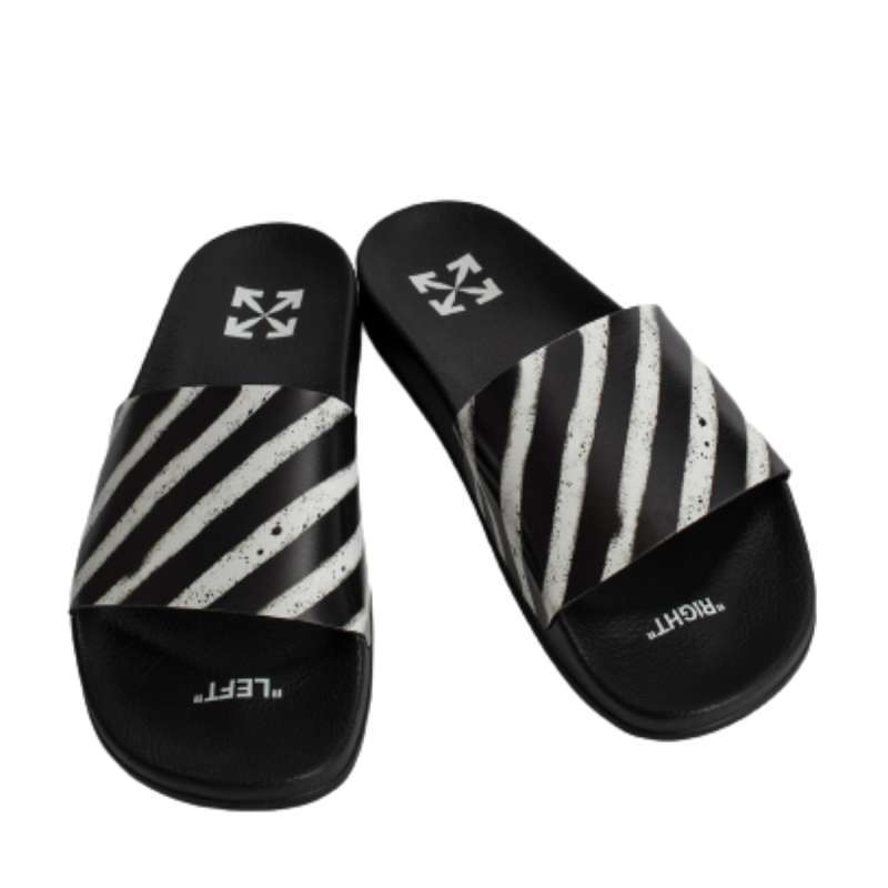 Off white spray slides top