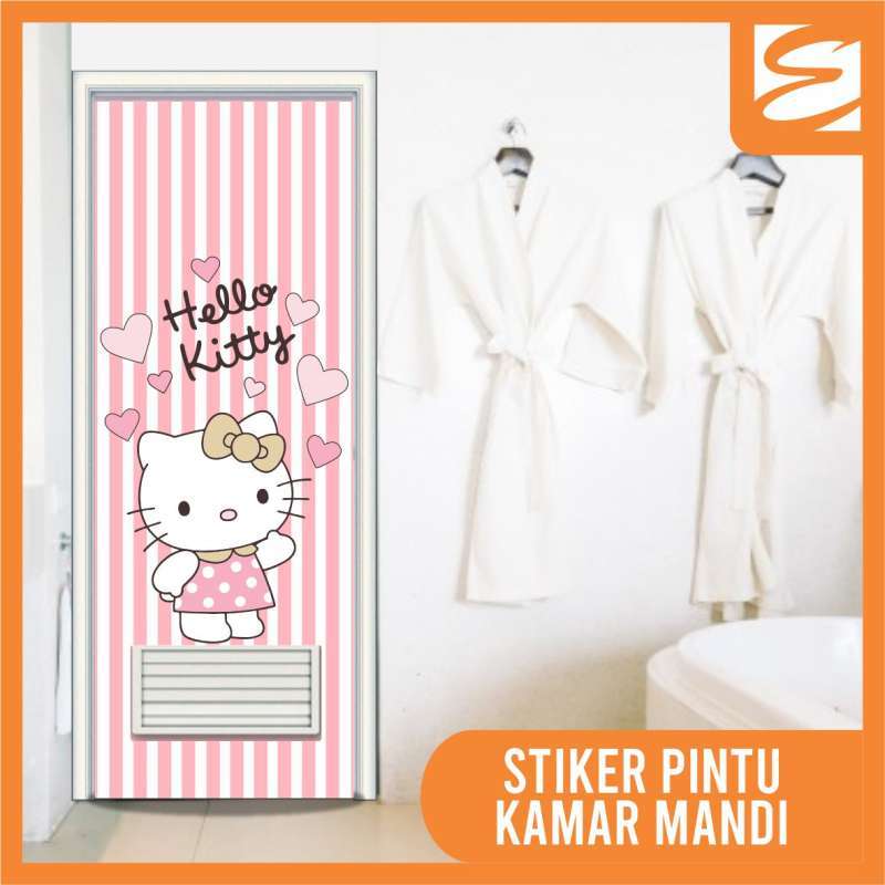 Jual Stiker Pintu Kamar Mandi A 62x190cm Hello Kitty Sticker Pintu Kamar Mandi Terbaru Desember 2021 Harga Murah Kualitas Terjamin Blibli