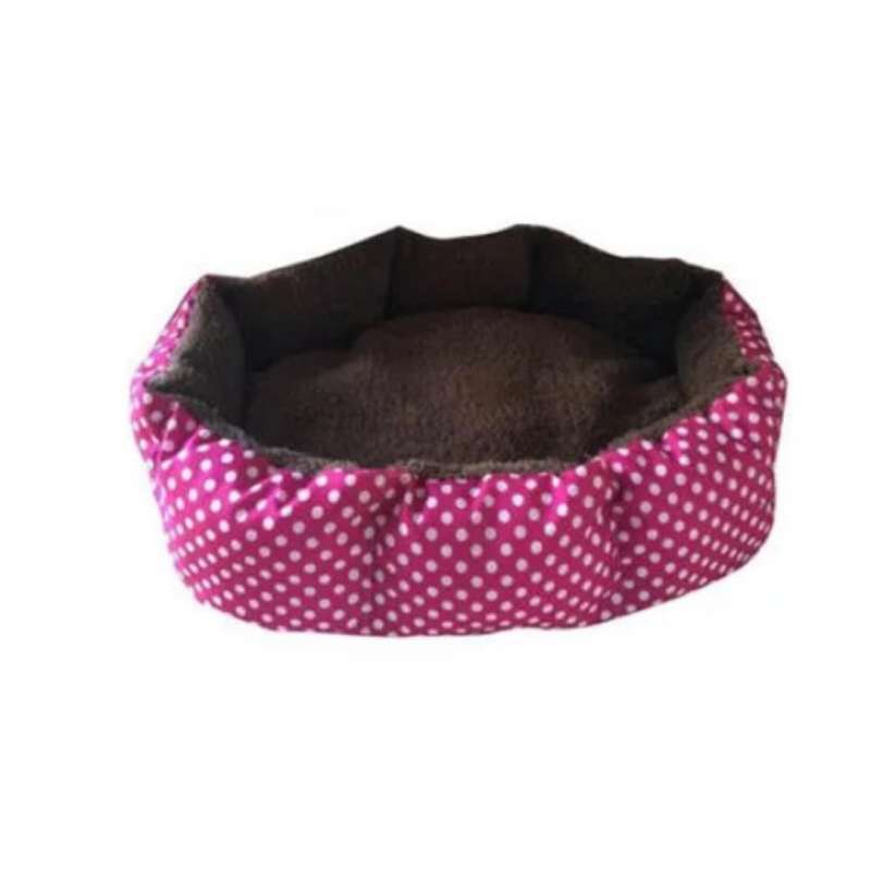 polka dot dog bed