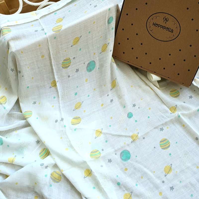 Jual Kain Bedong Bayi Muslin Swaddle Baby Lucu Modern Galaxy Online April 2021 Blibli