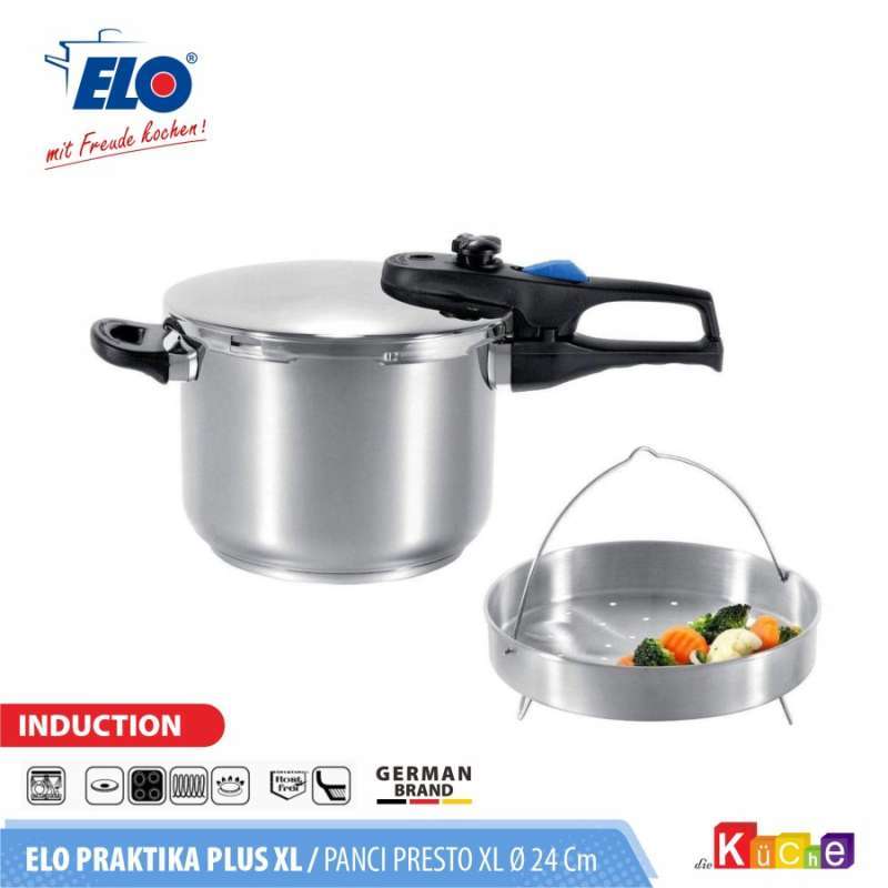 ELO PANCI PRESTO 6L PRESSURE COOKER PRAKTIKA PLUS XL