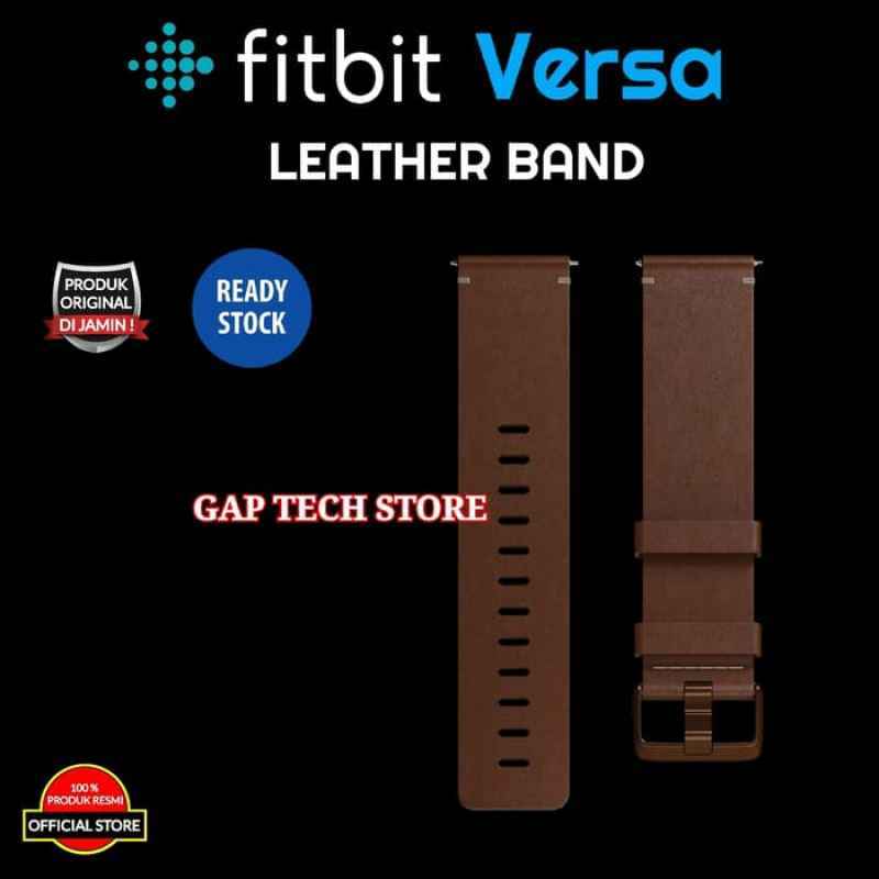 fitbit versa leather strap