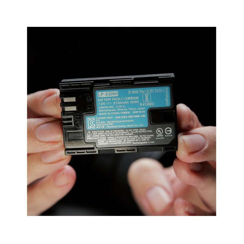 baterai canon lp e6nh original