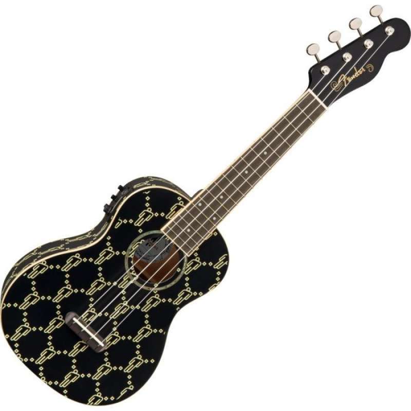 Jual Fender Billie Eilish Signature Concert Ukulele Walnut Fb Black Murah Mei 2021 