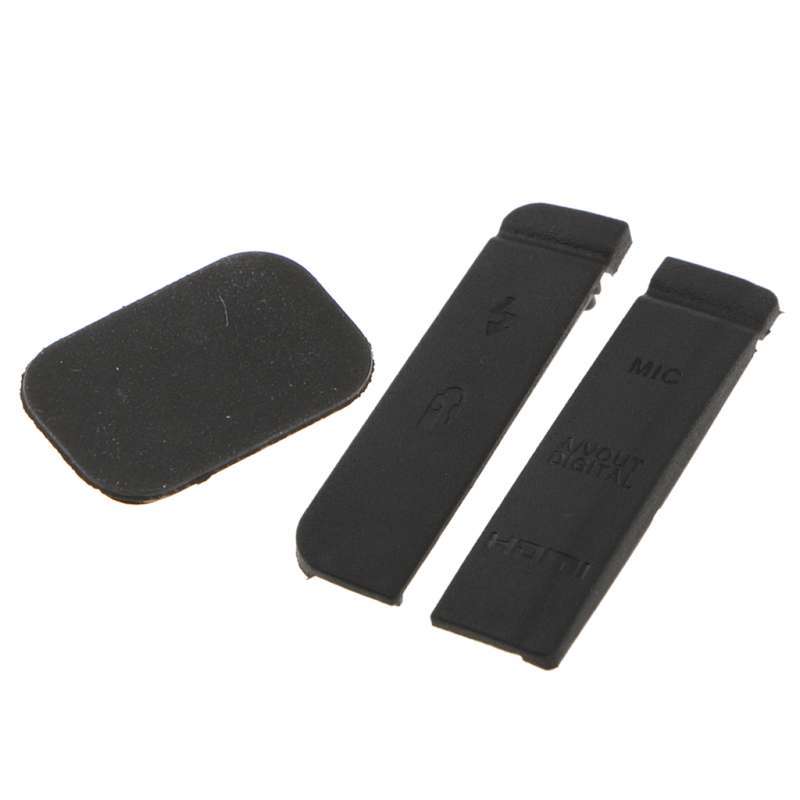 usb rubber cover for canon 7d camera bottom interface cap hdmi av door lid