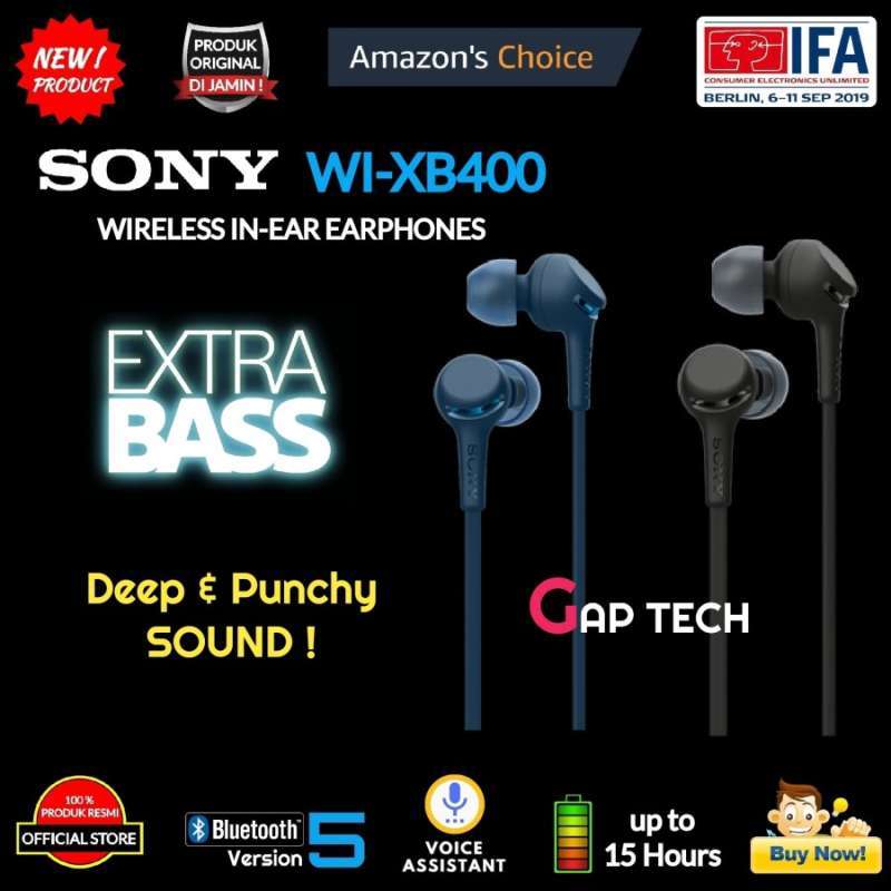 Promo Sony WI XB400 Extra Bass Wireless 