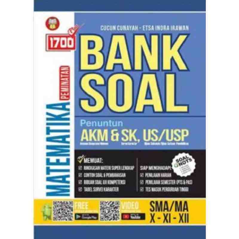 Jual 1700 Bank Soal Matematika Peminatan Sma Ma Kelas 10 11 12 X Xi X Di Seller Beli Buku Online Bdg Kota Bandung Jawa Barat Blibli