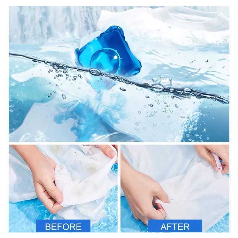 sabun detergen laundry gel ball pembersih baju antiseptik detergen liquid  ajaib isi 15 30 50 pcs
