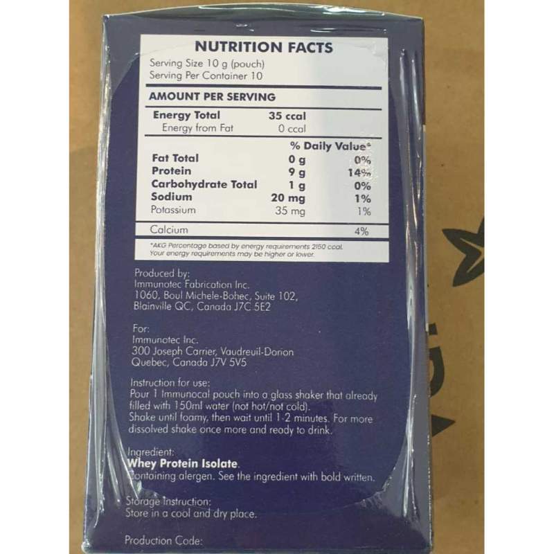 Promo imunocal new packing susu colostrum tinggi imun 10 ...