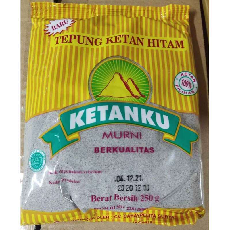 Jual Tepung Ketan Hitam Ketanku (250 gram) di Seller Je&Je Mart - Babakan  Pasar, Kota Bogor | Blibli