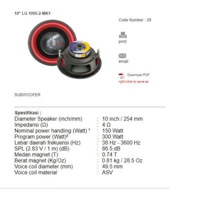Diameter speaker 10 sales inch