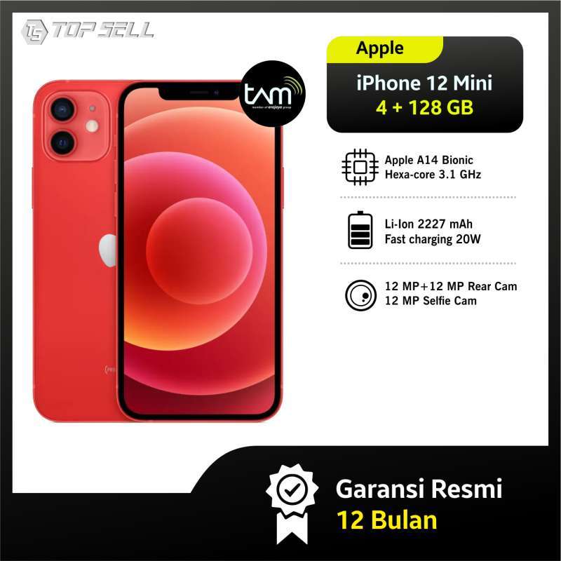 Jual Apple Iphone 12 Mini 128gb Smartphone Di Seller Topsell Indonesia Official Store Kota Mojokerto Jawa Timur Blibli