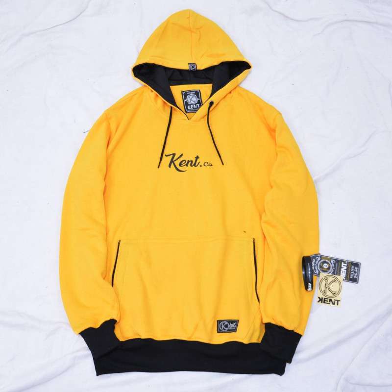 Sweater hoodie kuning shop