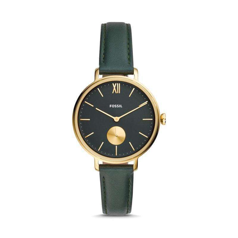 Jual Fossil Kalya Three-Hand Dark Green 