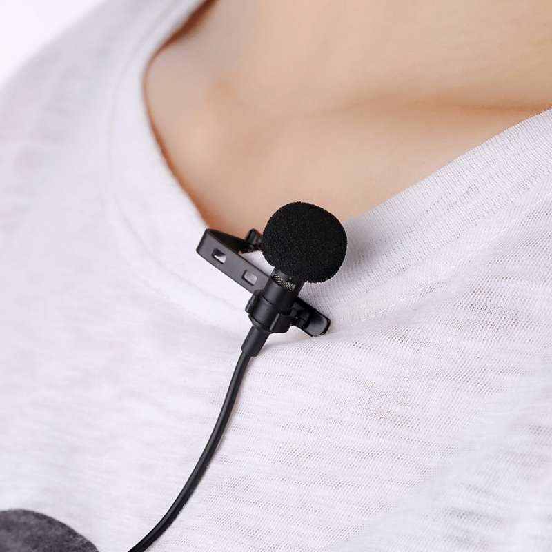 Trrs Clip On Mic Lavalier Microphone