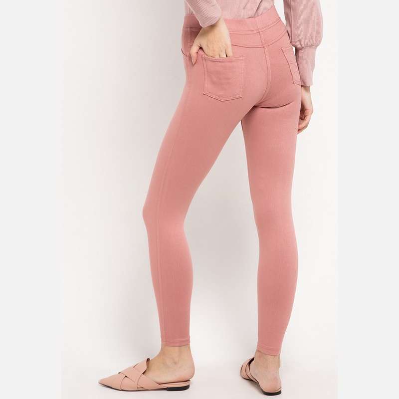 Jual Dusty Pink Premium Jegging - DUSTY 