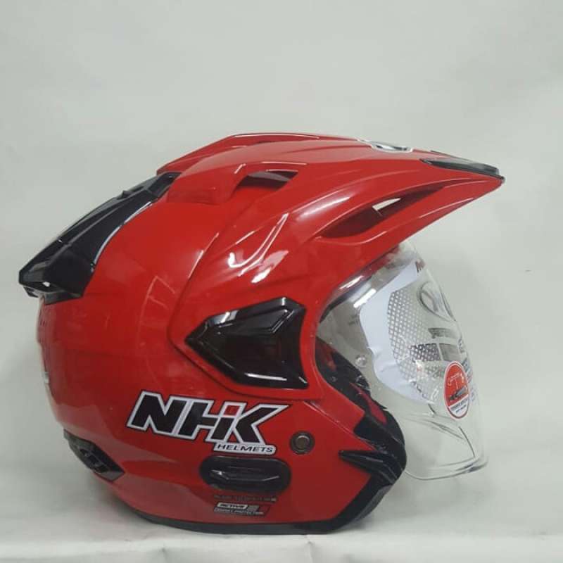 Jual Helm Nhk Predator Crypton Red Terbaru Juli 21 Blibli