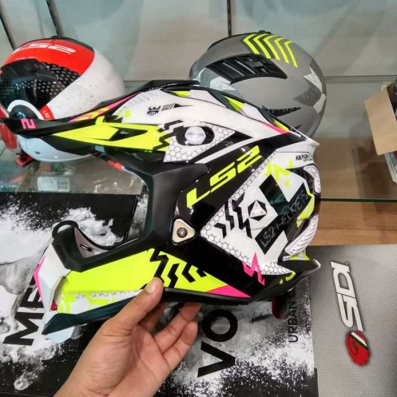 Jual New Helm Ls2 Mx470 Subverter 