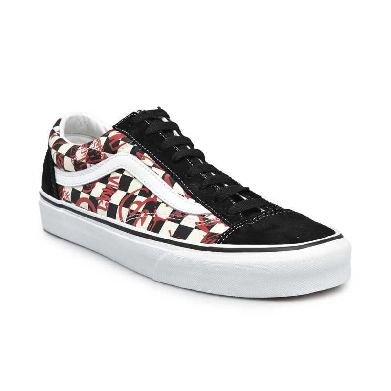 Vans style 2024 36 checkerboard red