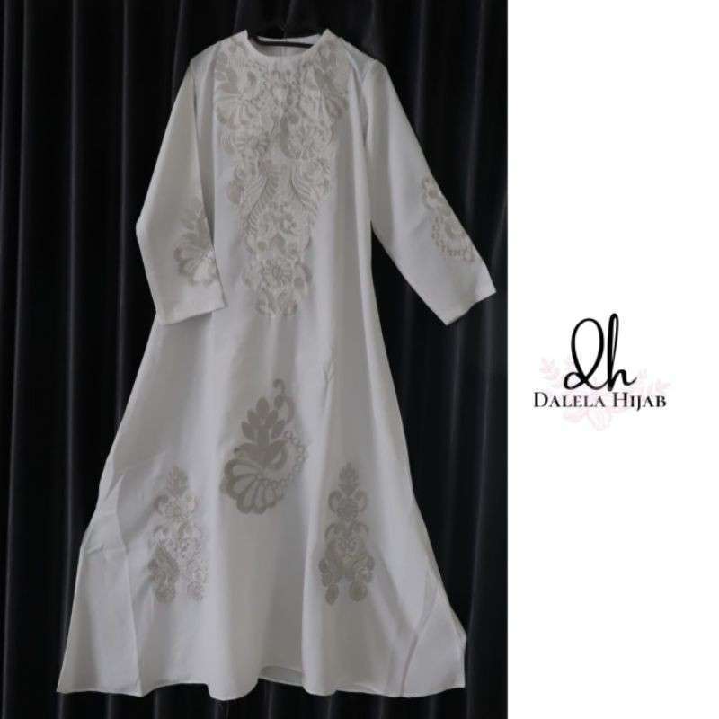 Jual Baju Abaya Gamis Arab Hitam Turkey Bahan Saudi Jet Black Terbaru Murah Mei 2021 Blibli