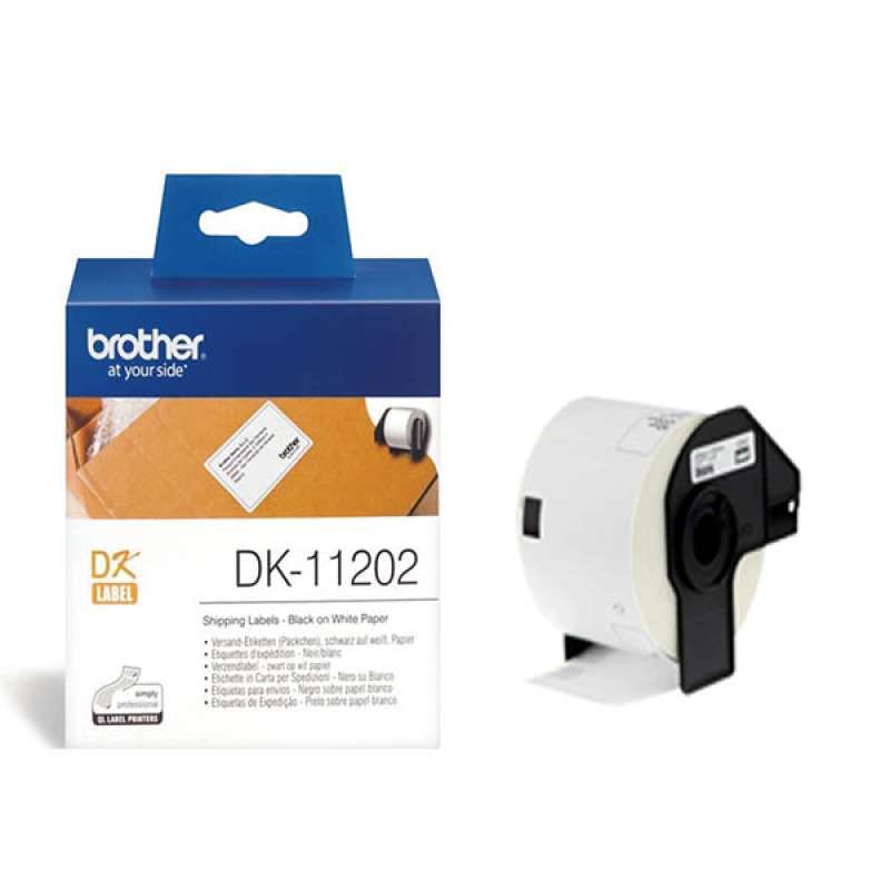 Jual Brother Label Tape DK-11202 White Shipping Label di ...