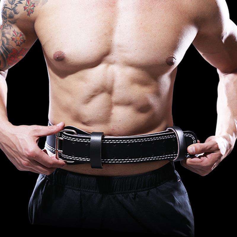 Promo PU Leather Weight Lifting Belt 