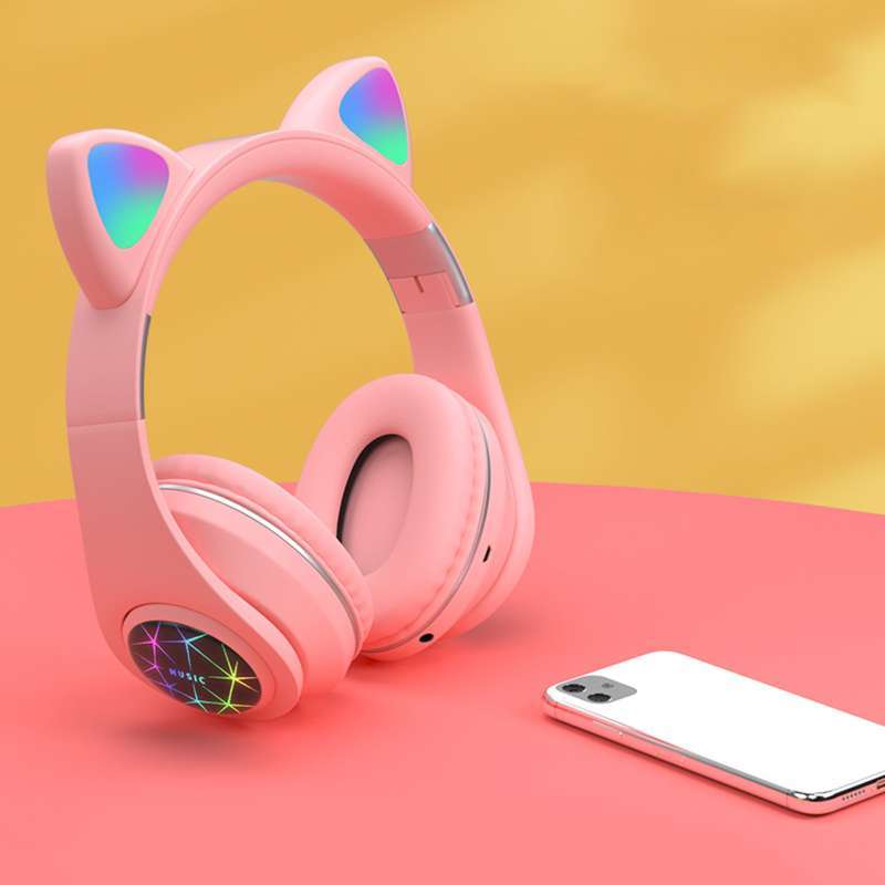 Promo Portable Cat Ear Head-Mounted 