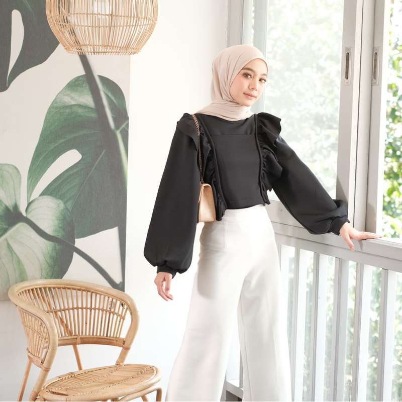 Jual Baju Wanita Terbaru Baju Fashion Wanita Muslim Atasan Blouse Ziya Zindagy Murah Murah Mei 2021 Blibli