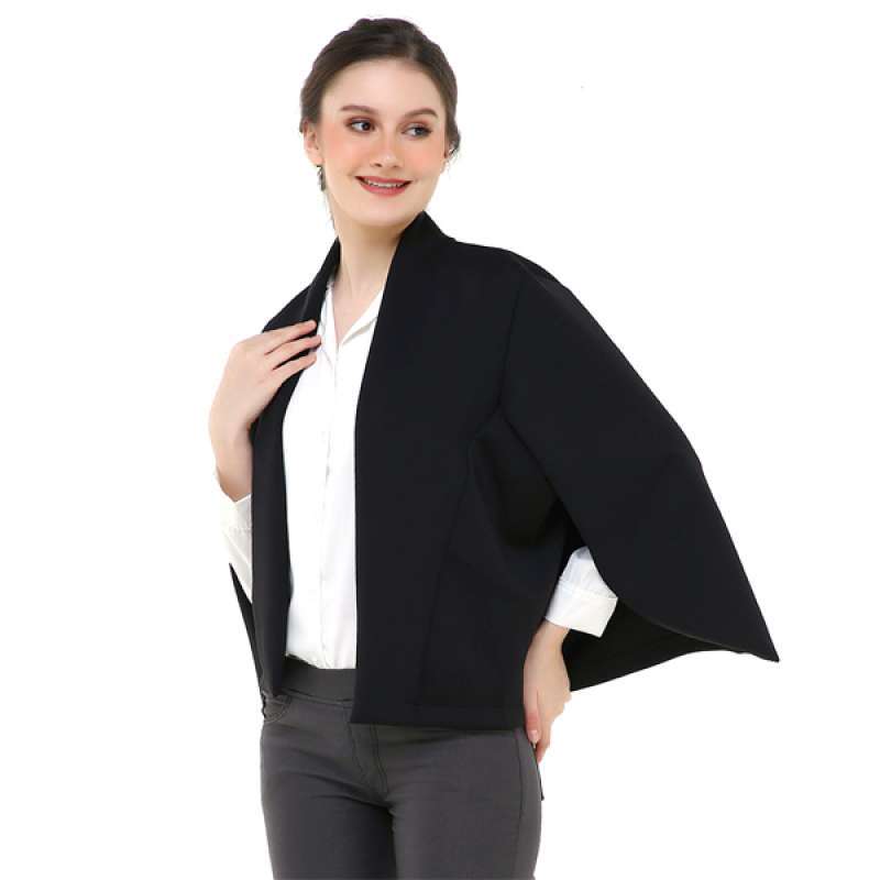 plus size blazer cape