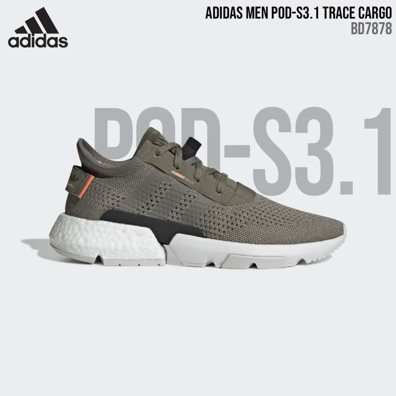 Jual adidas Originals POD S3.1 Sepatu Olahraga Pria BD7878 Trace