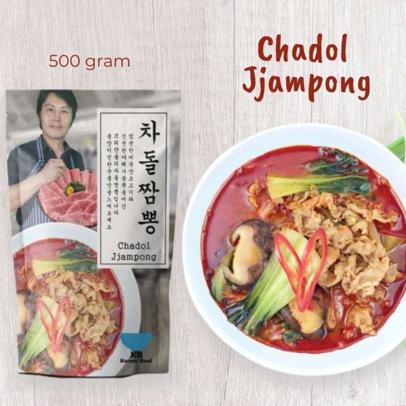 Jual Kb Chadol Jjampong Sup Daging Sapi Pedas Korea Frozen Food Halal Khusus Grabfood Gofood Terbaru Juni 2021 Blibli