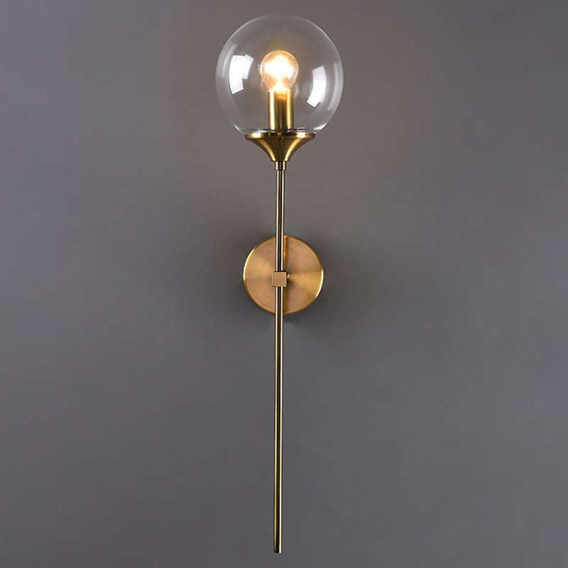 Promo Gold Wall Sconce Lighting Modern Indoor Lights With E14 Base Clear Di Er Homyl China Blibli Promo Gold Wall Sconce Lighting Modern, Led Sconce Light Indoor