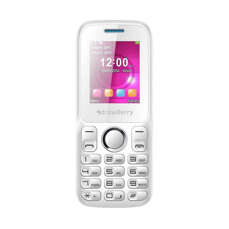Strawberry S47 Handphone - White