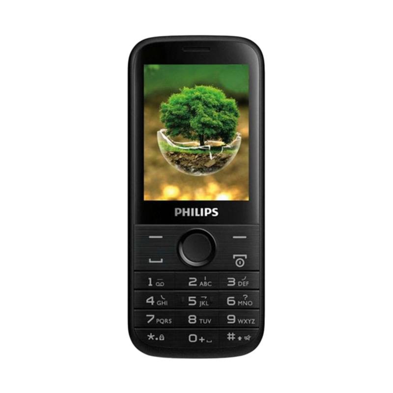 Philips E160 Handphone - Black
