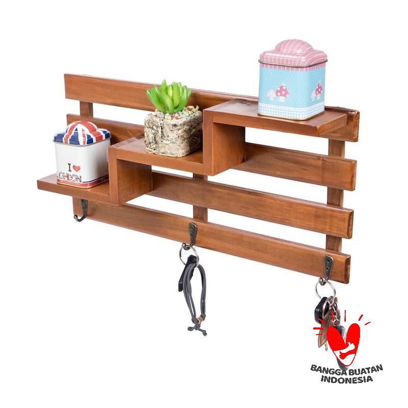 Mendekor Ambun Kayu Unik Vintage Shabby