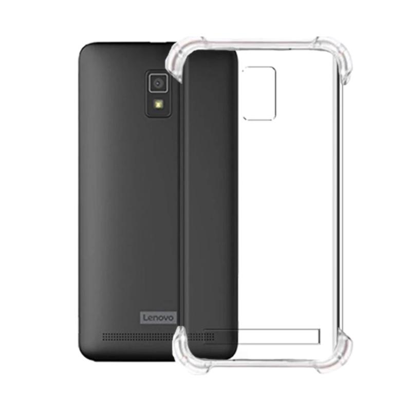 Winner List Anti Crack Anti Shock Silicon Softcase Casing for Lenovo A6600 - Transparent