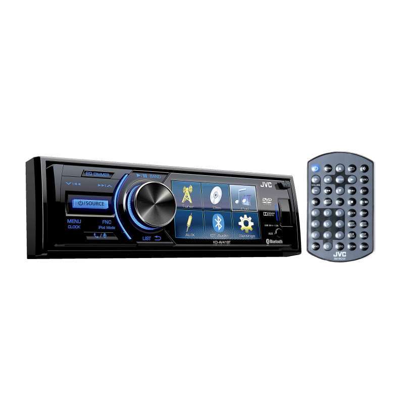 Jvc single hot sale din dvd
