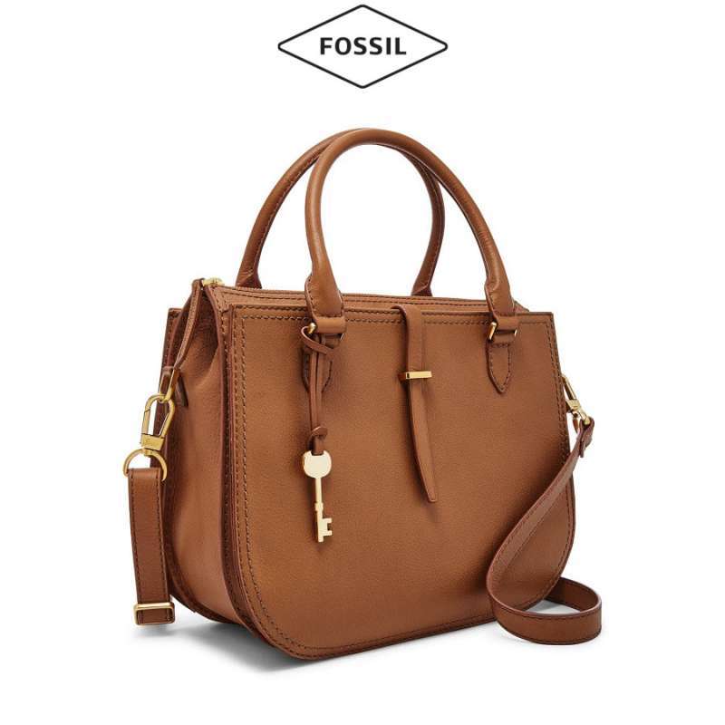 Jual Fossil Ryder Medium Satchel Bag Leather Tas Selempang