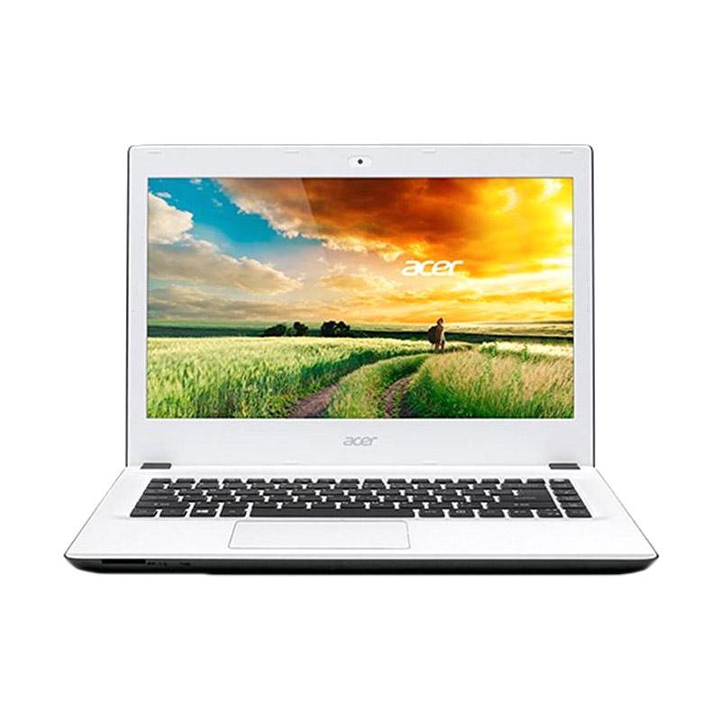Acer E5-473G-73FJ Cotton Laptop - White [Intel Core i7-4510U 2-3.1GHz/4GB/1TB/GT940M 2GB/14 Inch/DOS]