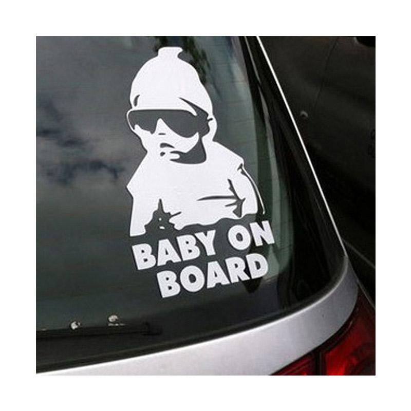 Jual Oem Aksesoris Stiker Mobil Baby On Board Lucu Body Kaca Car Decal Sticker Online Oktober 2020 Blibli Com
