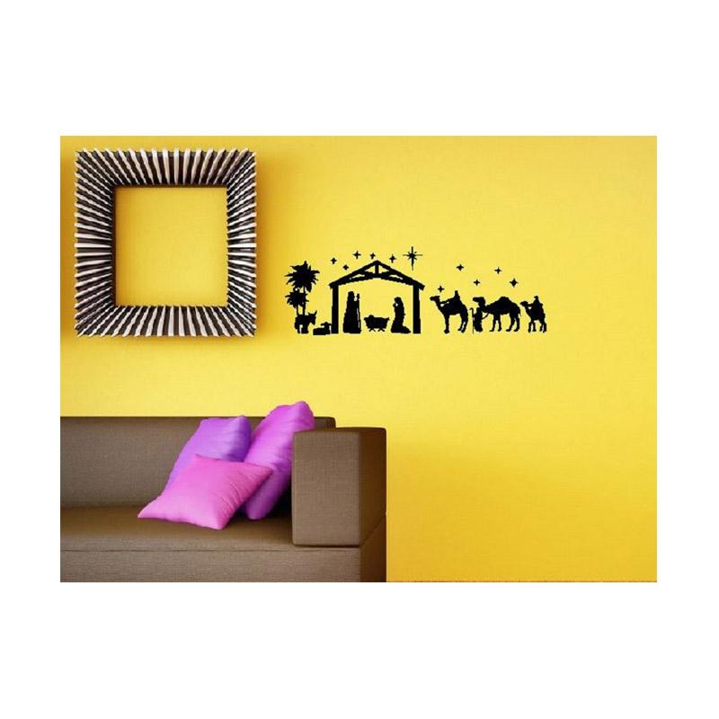 Jual Oem Yesus Lahir Wall Sticker Dekorasi Dinding Online Oktober 2020 Blibli Com