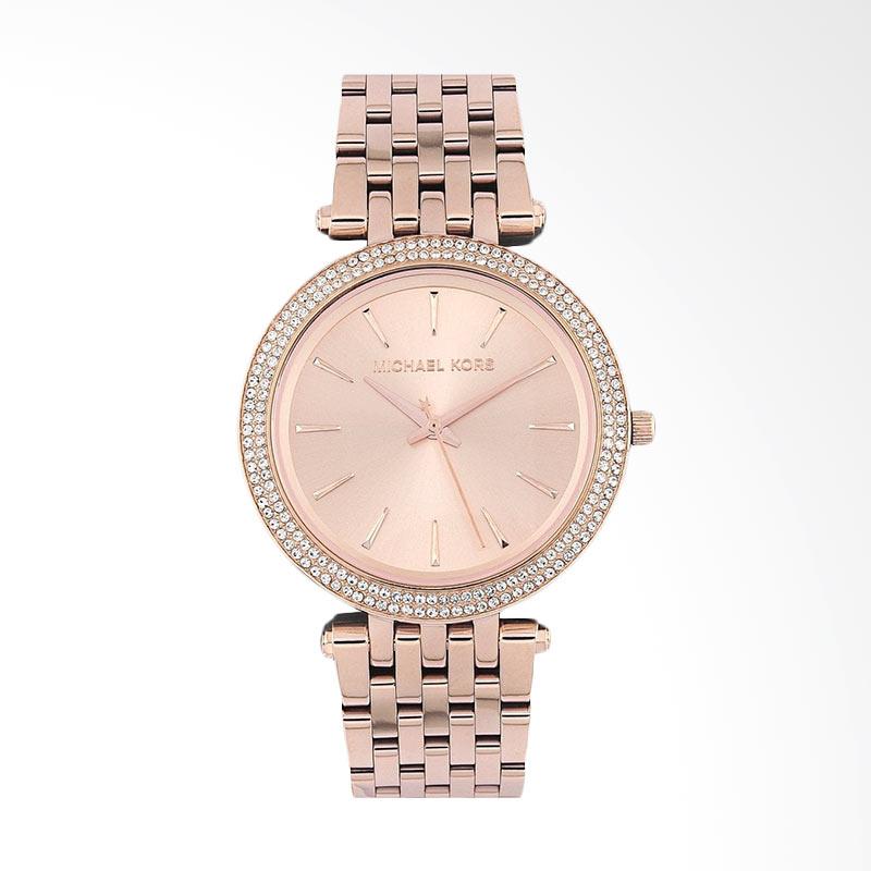 Jual Michael Kors Mk3192 Darci Analog Display Quartz Women S Watch Jam Tangan Wanita Rose Gold Online Januari 2021 Blibli