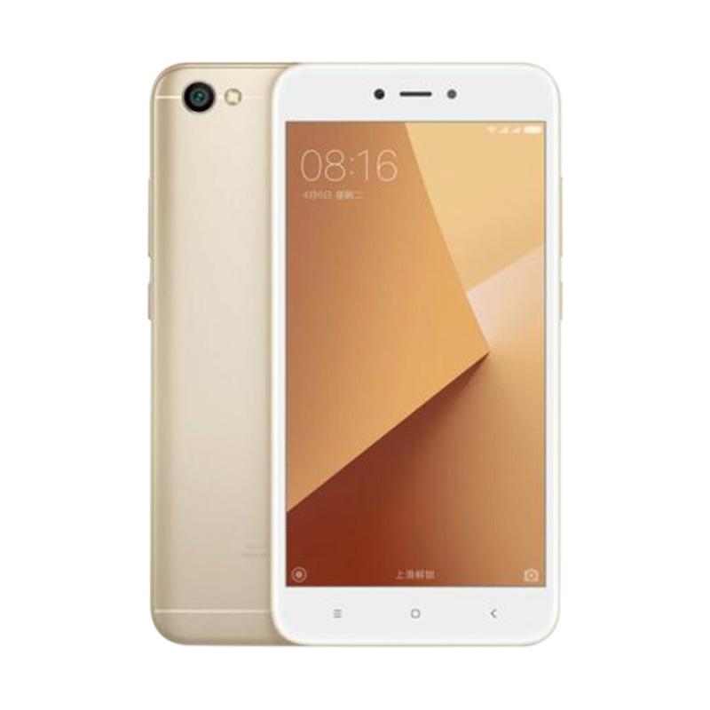Jual Xiaomi Mi Note 5a Smartphone Gold [16 Gb/2 Gb] Di Seller