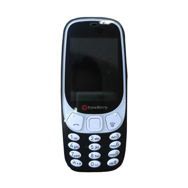 Strawberry ST 3310 Maroko Handphone - Black